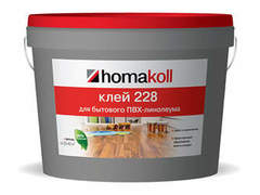 Клей Homakoll 228 для бытового линолеума, 4 кг