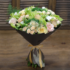 Букет с орхидеями «Симфония любви»