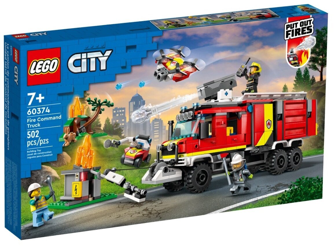 Конструктор LEGO City 60374 Пожарная машина 60374 купить в  интернет-магазине Layon.ru