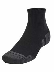 Теннисные носки Under Armour Performance Tech Quarter Socks 3-Pack - black/jet gray