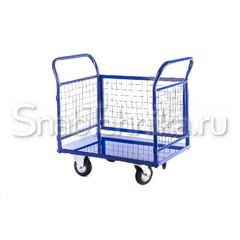 Тележка с сетчатыми бортами ПЛБ 7х12-2Р без колес
