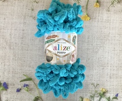ALIZE "Puffy", 16 голубой сочи