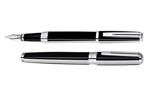 Ручка перьевая Waterman Exception Night & Day Platinum ST, F (S0709140)