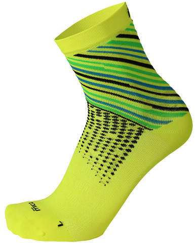 Элитные носки Mico X-Performance Run Light Weight Yellow для бега