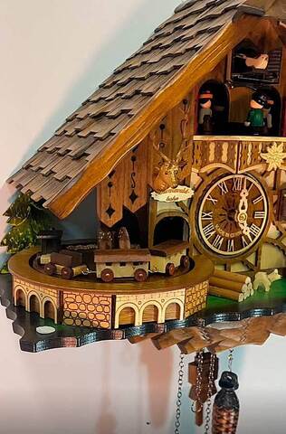 Часы немецкие с кукушкой 048710-8MT SARS