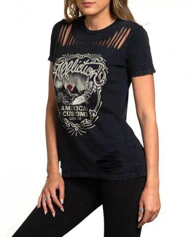 Affliction | Футболка женская CANYON RIDER AW25688 слева