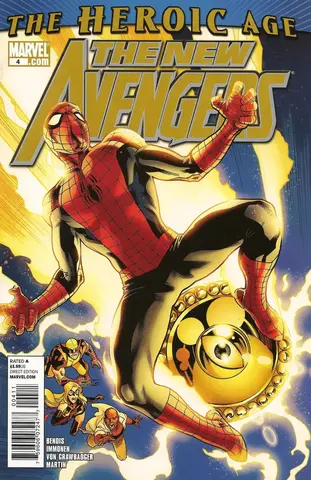 New Avengers Vol 2 #4 (Cover A) (Б/У)
