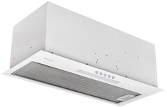 Вытяжка Konigin Level White 50, встраиваемая, 650 м3/ч, 3 скорости, светодиодная подсветка