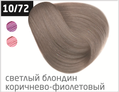 OLLIN performance 10/72 светлый блондин коричнево-фиолетовый 60мл ...