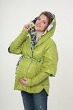 Куртка для беременных 04792 салатовый