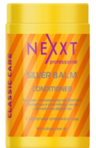 Бальзам-кондиционер серебристый для светлых и осветленных волос с антижелтым эффектом 1000 мл (SILVER BALM-CONDITIONER) CL211124