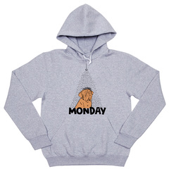 Толстовка "Бордоский Дог в понедельник"