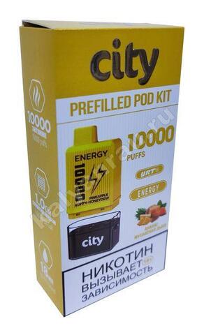 City Energy POD Kit Ананас Мускатная Дыня 10000 затяжек