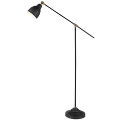 Торшер Arte Lamp Braccio A2054PN-1BK