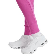 Брюки для девочки Nike Sportswear Club French Terry High Waist Pant - active fuchsia/white