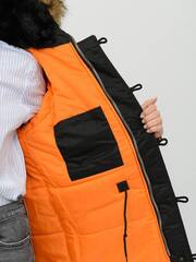 Парка Alpha Industries N-3B W Black (Черная)