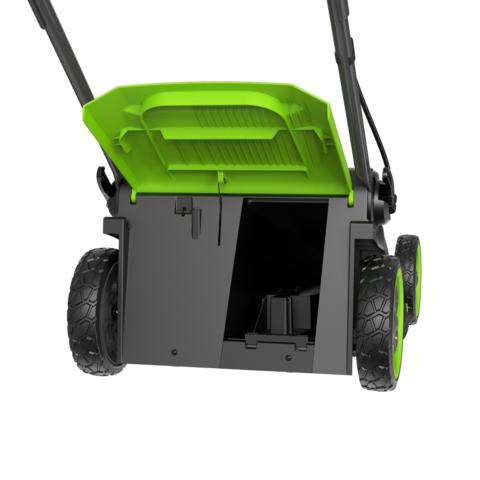 Газонокосилка Greenworks GD40LM411k4, 40v, 41 см, c АКБ 4Ач и ЗУ (аккумуляторная)