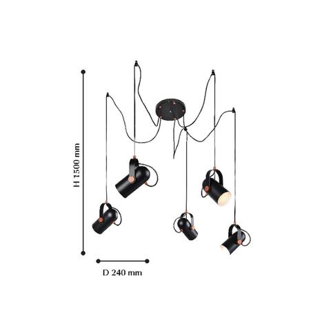 Подвесной светильник Favourite Ampolla 2007-5P