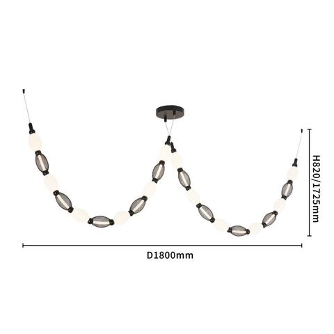 Подвесной светодиодный светильник Favourite Perler 4560-2PC