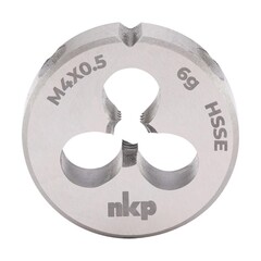 Плашка М 4,0х0,5 DINEN22568 HSSE 6g 20х5мм NKP 290041N