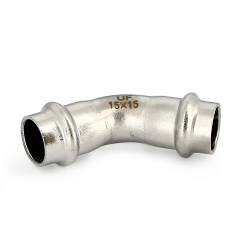 Uni-Fitt угольник 45° пресс 28 мм из нержавеющей стали (782S4400)