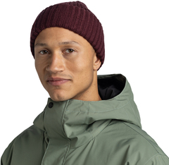 Шапка вязаная Buff Knitted Erviny Maroon - 2