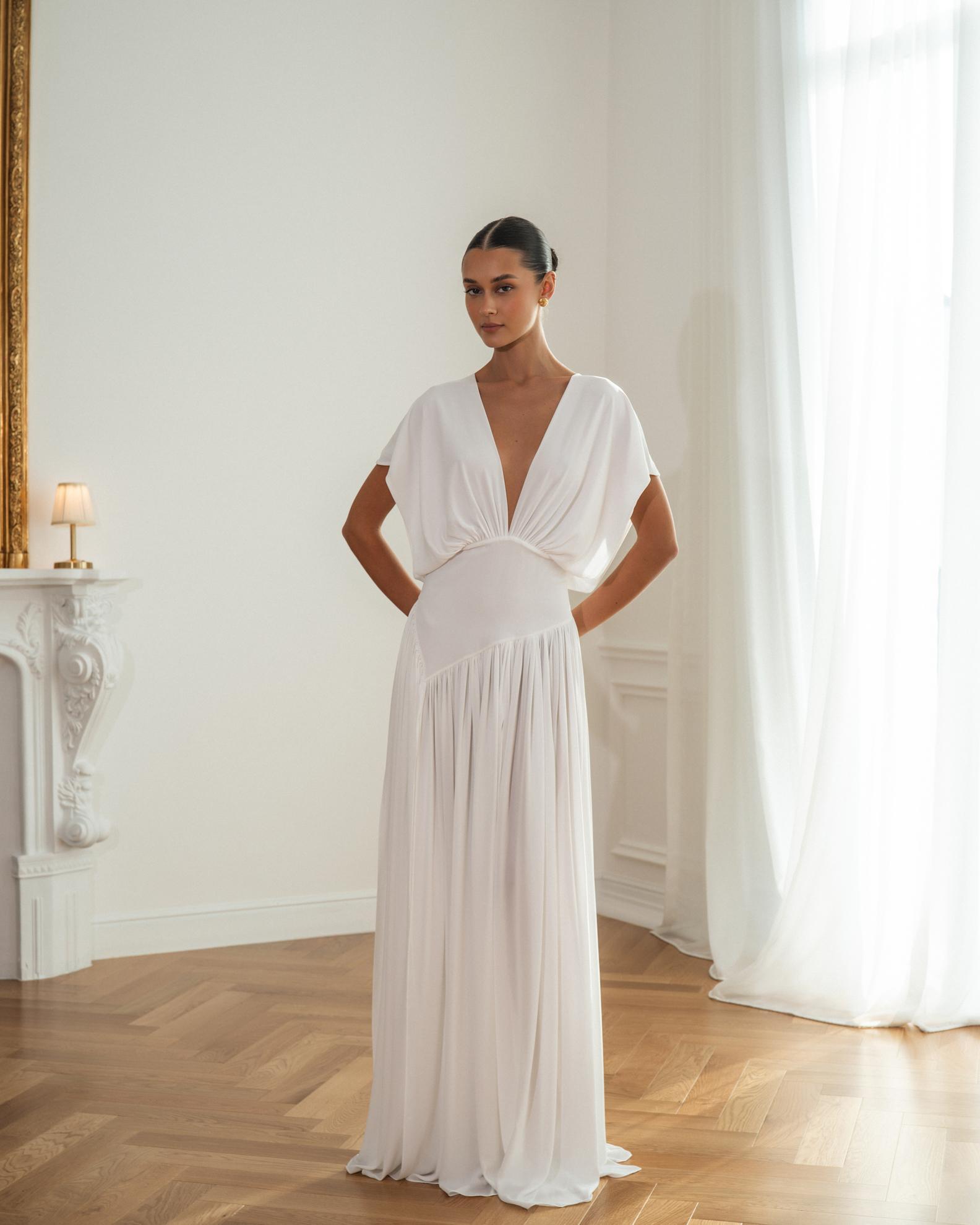 Платье из шифона