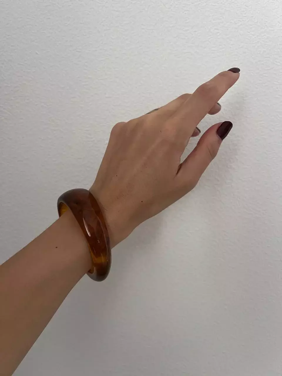 Браслет из смолы Роса, Коричневый