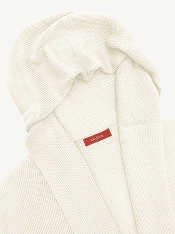 Кардиган с капюшоном из кашемира