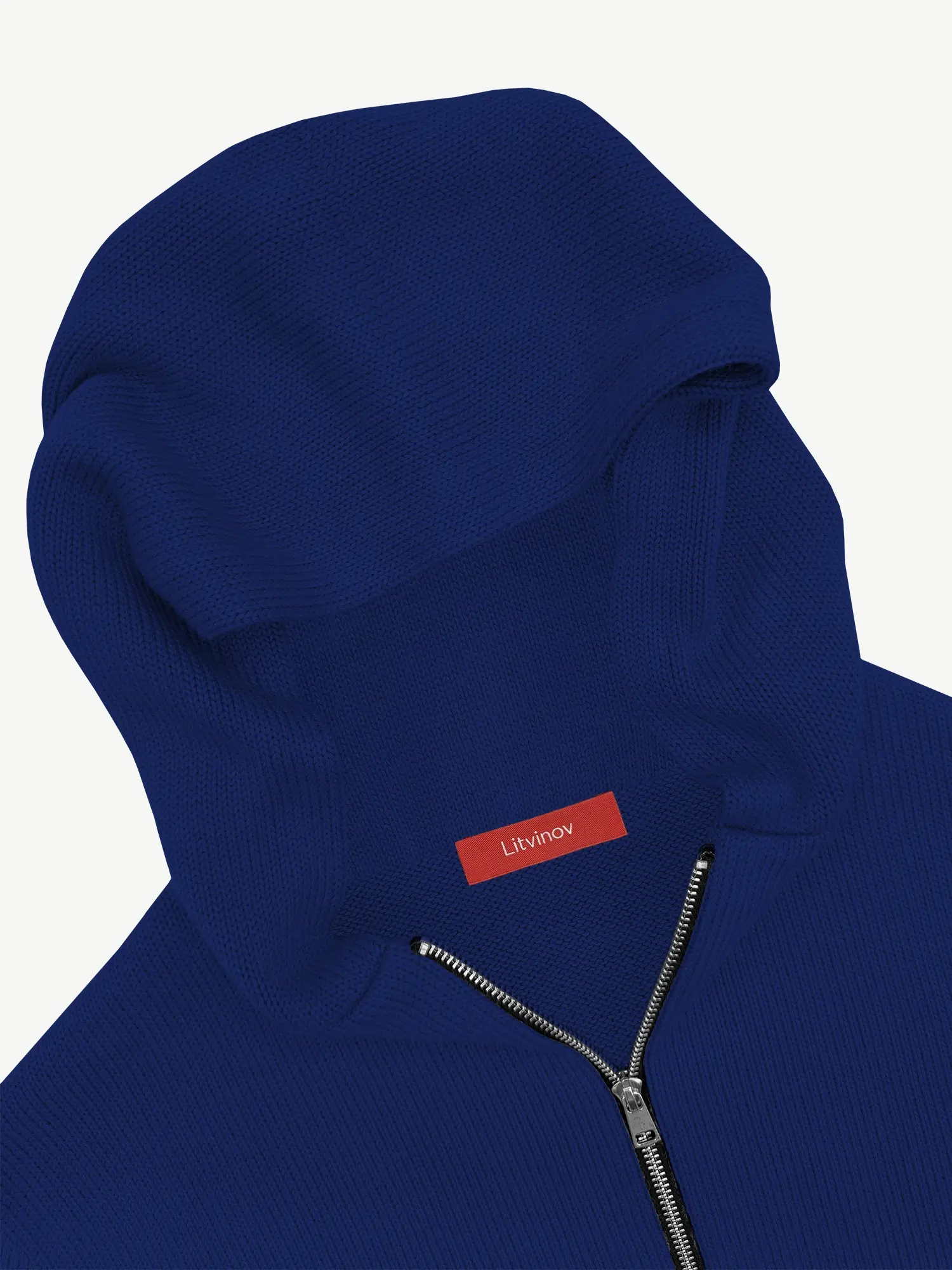 Толстовка на замке из шелка