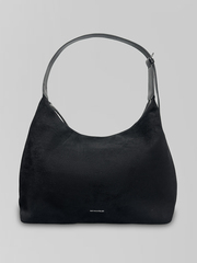 Сумка May Va 15055 замшевая на замке с одной удлиненной ручкой