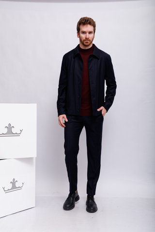 BALDESSARINI Брюки из шерсти с эластаном