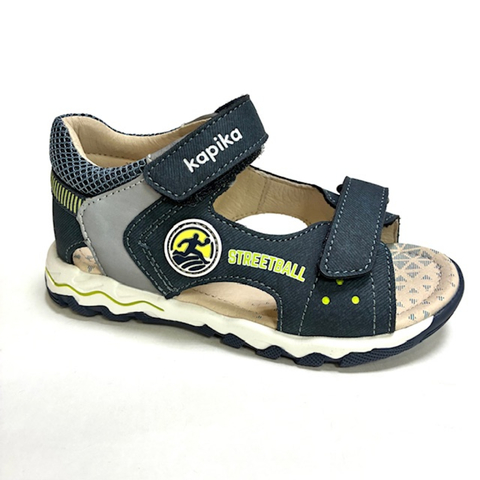 Капика сандалии летние (джинс) 26-30  321026к-1