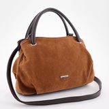 Сумка Саломея 278 эко-замша миндаль