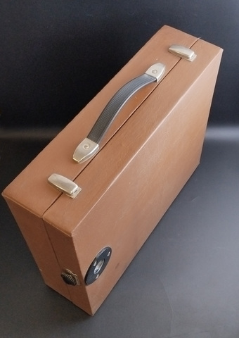 Фотоувеличитель "УПА", Комплект, металл, стекло, СССР г. в чемодане