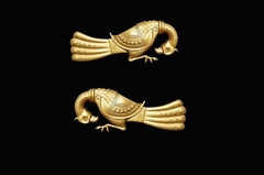 Силиконовый молд Птицы винтажные малые