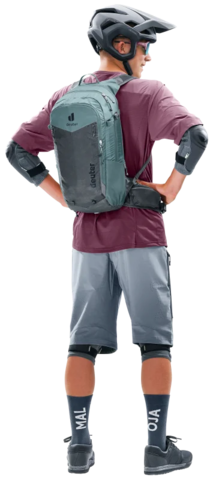 Картинка рюкзак велосипедный Deuter Compact 14+3 Graphite/Shale - 3