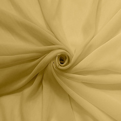 Ткань Шифон, 80 гр/м2, 150 см, банановый