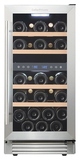 Винный шкаф Cellar Private CP027-2T серебристая дверь