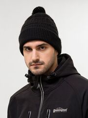 Зимняя шапка для города, туризма Remington Knit Мelange Black one size на remingtonn.ru