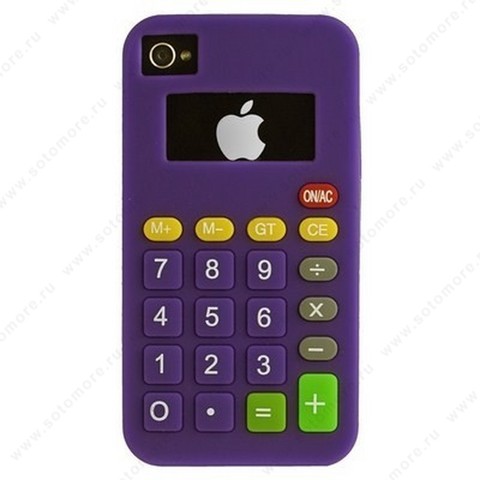Накладка силиконовый для iPhone 4s/ 4 тема 16 вид 7