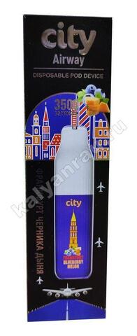 City Airway Frankfurt Черника Дыня 3500 затяжек