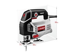 ЗУБР 710 Вт, 80 мм, электрический лобзик (Л-710)