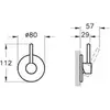 Vitra A41457EXP Built-In Stop Valve,Mix (Exposed Part)