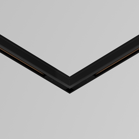 Коннектор питания угловой 3см Maytoni Levity TRA184CPC-1B-3