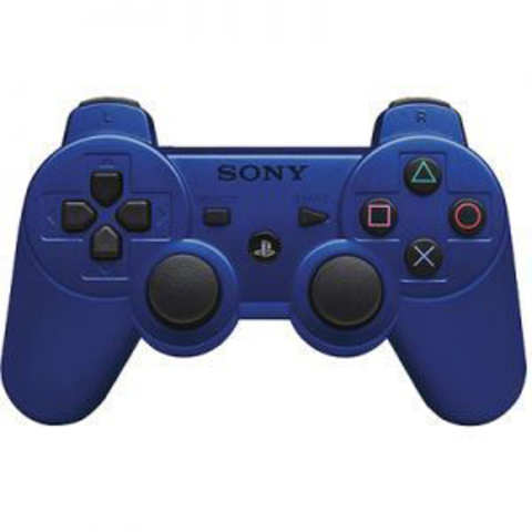 Беспроводной контроллер DualShock 3 (синий, под оригинал - точная копия)