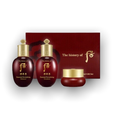 The history of Whoo Jinyuang 3pcs Special gift set