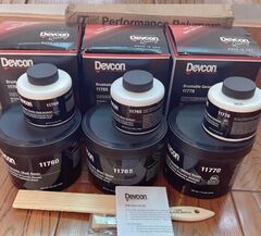 Devcon 11760 (Девкон 11760) Brushable Ceramic Red - материал для герметизации и защиты поверхностей - 908 г