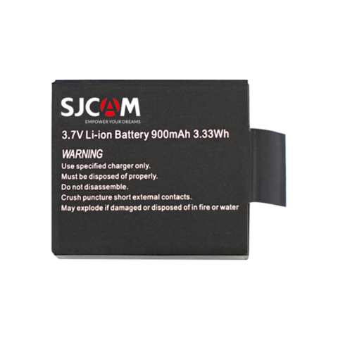 Аккумулятор SJCAM дополнительный 900 мАч для SJ4000 / SJ5000 / M10 / SJ4000 Wi-Fi / SJ5000 Wi-Fi / SJ5000x Elite