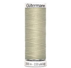 Нить Sew-All 200 м, Gutermann, 503 желтовато-серый